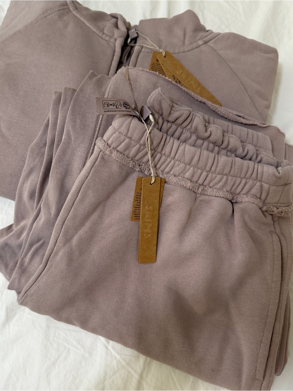 SKIMS Kids Mauve Cozy Pull-On Joggers